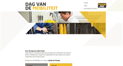 Desktop Screenshot of dagvandemobiliteit.nl